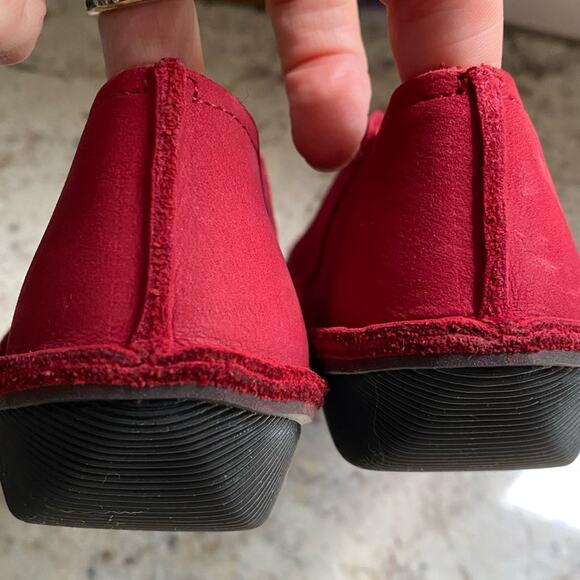 NWOT LOINTS Holland $130 Turbo Twisk Red Sustainable Comfort Shoe 36 5.5-6 - Picture 9 of 13